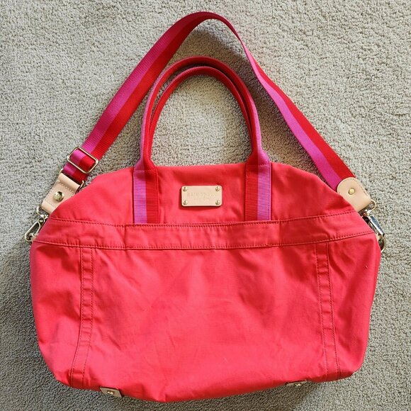 Kate Spade nylon/canvas/leather travel cross body bag - Picture 14 of 16